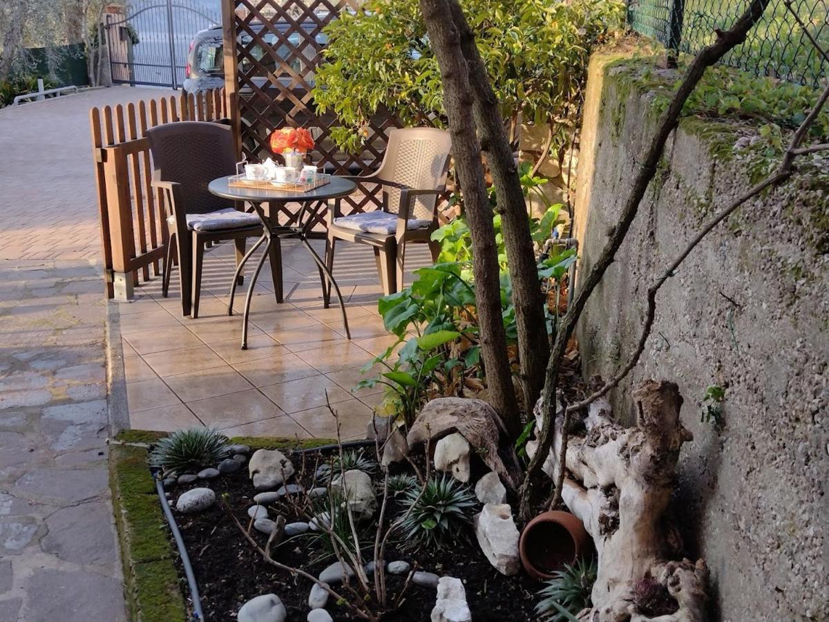 Appartamenti Casa Nina, Lago,Montagne, Uliveti Brenzone sul Garda Buitenkant foto